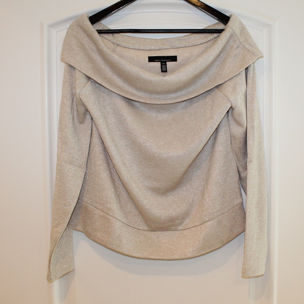 White House Black Market off-the-shoulder top (women’s XL) (NWT) - Picture 7 of 14